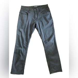 BKE The Buckle Jake Straight Leg Pant Sz 32X29 Gray Cotton Stretch Casual